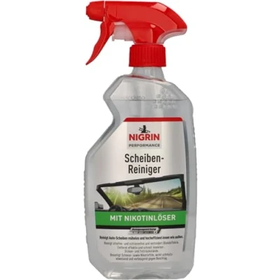 Image de NIGRIN Nettoyant pour pare brise 500 ml, efficace contre la nicotine, 73897
