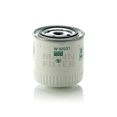 Image de MANN FILTER W 920/21 Filtre à huile 3/4 16 UNF avec un clapet de non retour vissé RENAULT: MASTER 1 Kasten, 25, Trafic I Van, LADA: Niva