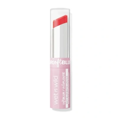 Image de Wet n Wild Cloud Pout Soft Blur Matte Lipstick, Rouge à Lèvres Mat avec Formule Non Séchante et Longue Durée, Léger Hydratant, Bali Blossom