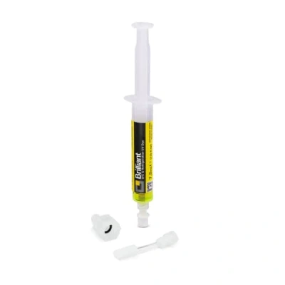 Image de Errecom Brilliant 7,5 ML, Traceur Fluorescent UV pour localiser Fuites de Gaz Réfrigérant dans Les Systèmes Climatisation et Réfrigération, Contient Adaptateur 1/4 SAE
