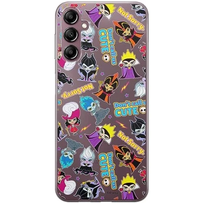 Image de ERT GROUP Coque de téléphone Portable pour Samsung A14 4G/5G Original et sous Licence Officielle Disney Motif Villains 008 Parfaitement adapté à la Forme du Portable, partiel imprimé