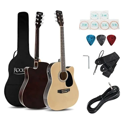 Image de Rocktile WSD 8CE NT Slim Line Set de guitare folk