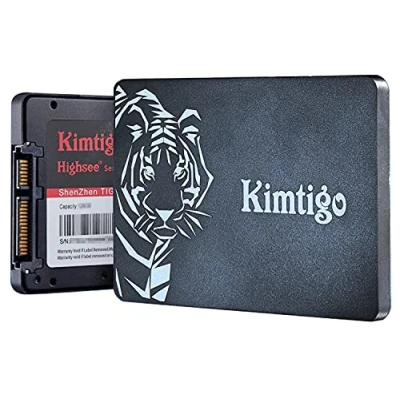 Image de kimtigo SSD Interne 2,5&quot; 1TB, 3D NAND Solid State Drive, SATA III 6 GB/s 2,5 Pouces 7 mm (0,28&quot;), Lecture jusqu&#039;à 550 Mo/s(256 Go)