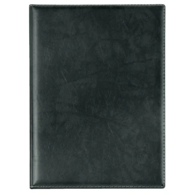 Image de VELOFLEX 4441780 Dossier de présentation Exquisit DIN A4 avec pochettes transparentes intérieures, aspect cuir noir, 1 pièce