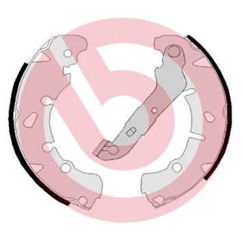 Image de BREMBO S 24 533 Mâchoires De frein 203 36 avec levier à main FORD: FIESTA 5, Fusion Break, StreetKA Cabriolet, MAZDA: 2 5 portes