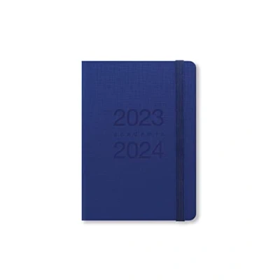Image de Letts Memo Agenda scolaire semainier 2023/2024 Bleu Format A6