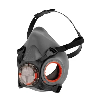 Image de JSP Force®8 Half Mask Large only Compatible with PressToCheck™ Filters P3, ABEK1 A2 P2 (BHG003 1L5 000)