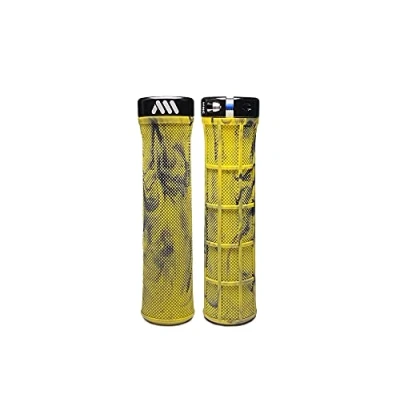 Image de All Mountain Style Poignée VTT Model Berm Grip Légèreté et pour Velo s&#039;adapte à Tous Les Guidons 135 mm 100 g Double Motif, Densité Accessoire Idéal por