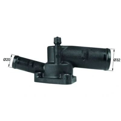 Image de MAHLE ORIGINAL TI 41 89 Thermostat d&#039;eau avec joint d&#039;étanchéite RENAULT: Clio 2, 3, 4, DACIA: Sandero I, Logan I Berline