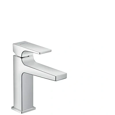 Image de hansgrohe Metropol Mitigeur de lavabo 110 poignée manette, bonde Push Open, chromé, 32507000