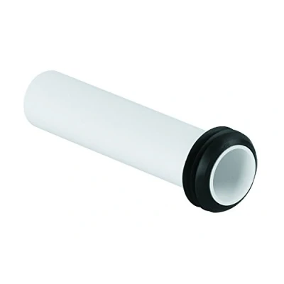 Image de GROHE 37489000 Bouton de déclenchement la Chasse à Extension Finition Chromée, Blanc, 200 mm