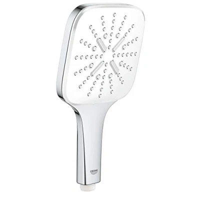 Image de GROHE Rainshower 130 Smartactive Cube Pommeau de Douche 3 Jets, Blanc, 26551Ls0