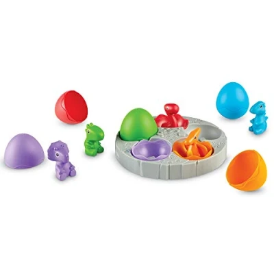 Image de Learning Resources Kit de tri bébés dinosaures , jouet dinosaure, pour compter et trier, à partir 18 mois