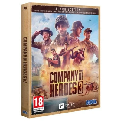 Image de Company Of Heroes 3 Launch Edition Metal Case Jeu PC