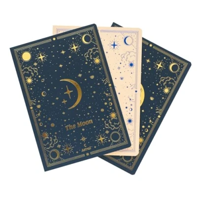 Image de Grupo Erik Lot de 3 Carnets Astral Carnet Notes A5, Notebook, Voyage, Recettes, Cahier