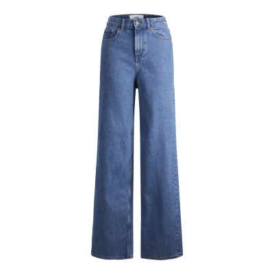Image de JJXX Jxtokyo WIDE Jean boyfriend, Femme, Taille: 24x30, Medium blue denim