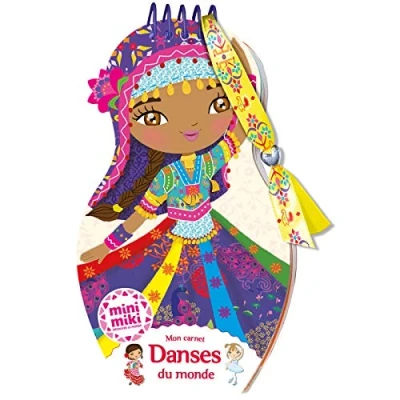 Image de Minimiki Carnet créatif Danses du monde