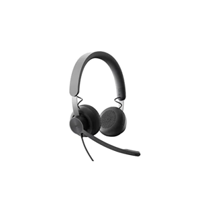 Image de Logitech Business Zone Wired Certifié MS Teams Graphite 981 000870 Noir