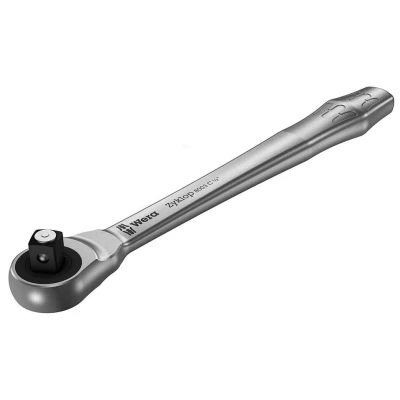 Image de Wera 05004063001 8003 C Cliquet Zyklop Metal avec carré mâle traversant, à 1/2“, 281 mm