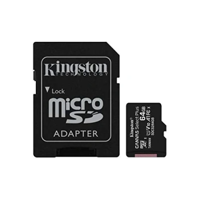 Image de Kingston Technology Pack de trois cartes micSDXC Canvas Select Plus 100R A1 C10 64 Go + ADP simple Neuf