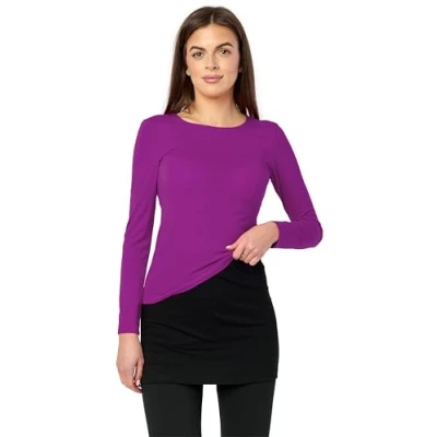 Image de Merry Style Rallonge Extension Ceinture T shirts Mini Jupe Moulante Femme MS10 202 (Noir, 3XL)
