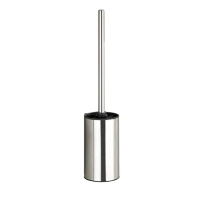 Image de WENKO Turbo Loc® Brosse WC en acier inoxydable Detroit pour le montage mural Brillant