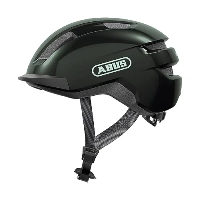 Image de ABUS casque de vélo PURL Y adapté aux trajets en VAE et Speed Bikes protection stylé NTA adultes adolescents vert, taille S