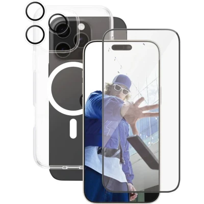 Image de PanzerGlass CARE by ® Flagship 3 in 1 Bundle iPhone 16 Pro Max Protection d&#039;écran transparent Apple pièce(s) Neuf