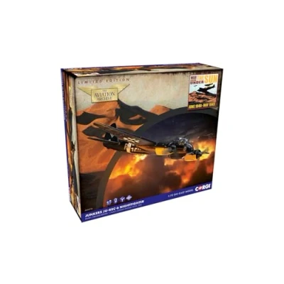 Image de Corgi AA36714 Junkers Ju 88C 6, R4+HH, Gerhard Böhme Modèle d&#039;avion Modèles et moulés sous Pression pour Enfants de 6 Ans Plus, Avion moulé Pression, Avions Jouets Cadeau