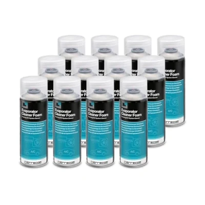Image de ERRECOM Evaporator Cleaner Foam, Nettoyant Moussant pour Evaporateurs en Bouteille Aérosol, 12 x 400 ml