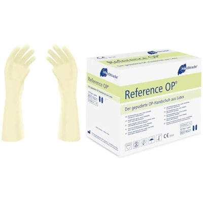 Image de Meditrade 932175 Référence Gepuderte Gants en latex stérile Taille 7,5 (lot de 100)