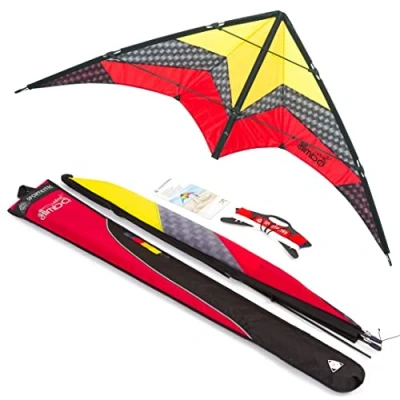 Image de HQ Limbo II Lava R2F Cerf Volant, 112380, Rouge, 155 x 67 cm