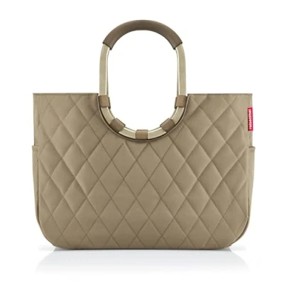 Image de Reisenthel Loopshopper L Frame Cabas, Femme, Taille: One Size, rhombus olive