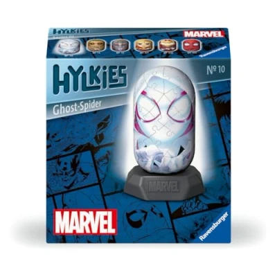Image de Ravensburger Hylkies : la Nouvelle Gamme Monter soi même. Figurine #10 Ghost Spider pour Tous Les Fans de Marvel Universe Construire, Tomber Amoureux, Collectionner, 12001159
