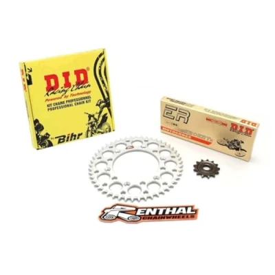 Image de Compatible avec/Remplacement pour RM 65 04/07 KIT CHAINE RENFORCE 13/47 DID / 3040928