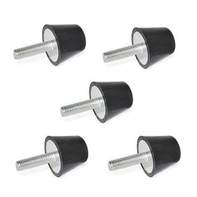 Image de Ganter Normelemente GN 253 19 M5 6 55 Butée avec vis Noir Filetage d2 : M5x6