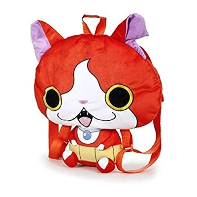 Image de Yokai Watch Peluche Sac à Dos Jibanyan (Rouge 32cm) Qualité Super Soft