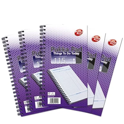 Image de Pukka Pads Carnet &quot;Choses à faire&quot; Lot de 5 (en anglais) (Import Royaume Uni)