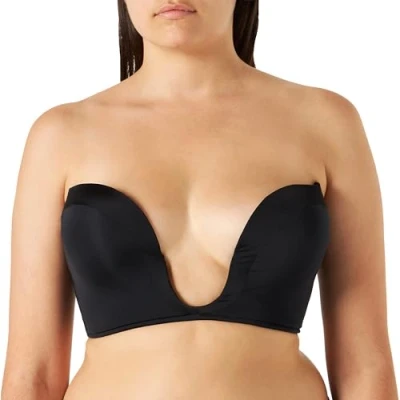 Image de Wonderbra Perfect Plunge Plongeon Femme, Noir, 90E (Taille fabricant: 34DD)