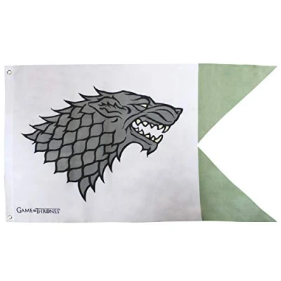 Image de ABYstyle GAME OF THRONES Drapeau &quot;Stark&quot; (70x120)