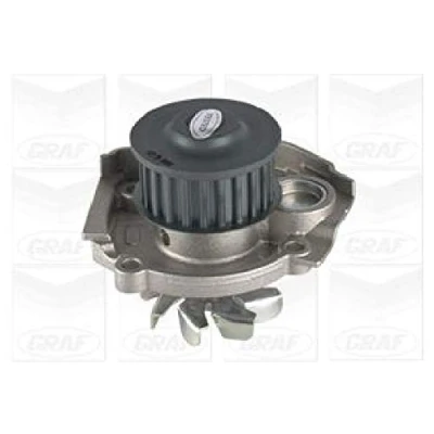 Image de GRAF PA866 Pompe à eau 23 sans joint d&#039;étanchéite mécanique Tôle d&#039;acier 57,069 pour transmission par courroie de distribution