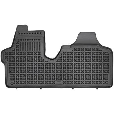 Image de REZAW PLAST 201225 Ensemble de tapis sol Caoutchouc avant 1 noir Sur mesure CITROËN: Jumpy II Van, MPV, PEUGEOT: Expert Van