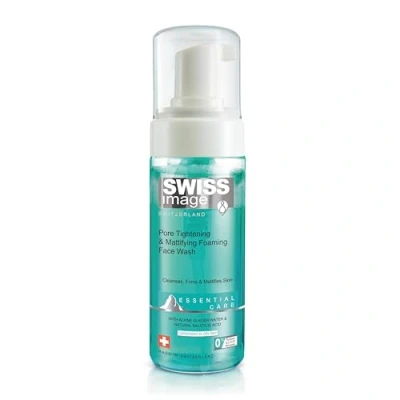 Image de Swiss Image Nettoyant moussant raffermissant et matifiant pour le visage 150 ml, peaux mixtes à grasses, testé dermatologiquement une peau anti brillance raffermissante