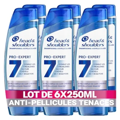 Image de 6 Shampoings Pro Expert 7 Multi Action 250ml Head &amp; Shoulders