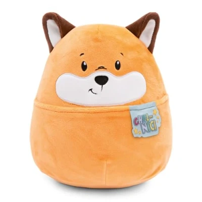 Image de NICI Peluche Chill Renard 20cm moelleuse avec queue pour filles, garçons &amp; bébés, câline 49883