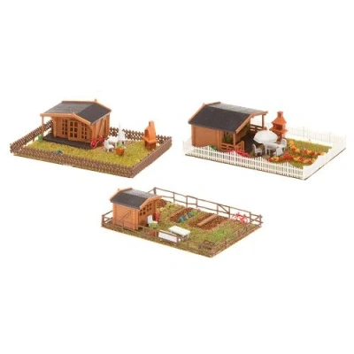 Image de Faller F272550 Modélisme Set Jardin Ouvrier 1