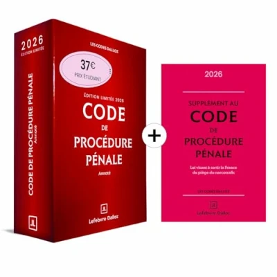 Image de Code de procédure pénale 2026 annoté. Édition limitée. 67e éd.