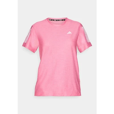 Image de adidas Femme Own The Run Base Tee, Lucid Pink/White, XL