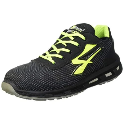 Image de U POWER Red Lion® Primf, Chaussures de sécurité, légères et confortables, nylon ultra respirant, anti crevaison, insert Infinergy, avec embouts en aluminium (Black 42)