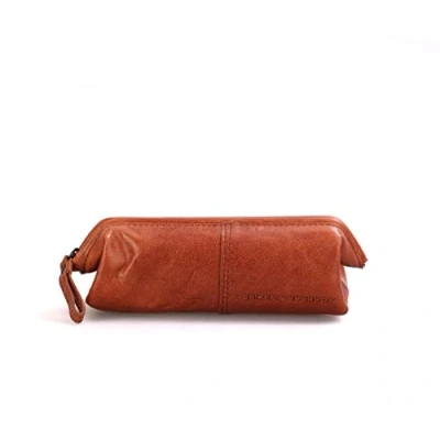 Image de Spikes &amp; Sparrow Trousse en Cuir Buck, Marron, 20x5,5x8, avec Cadre zippé Style médecin